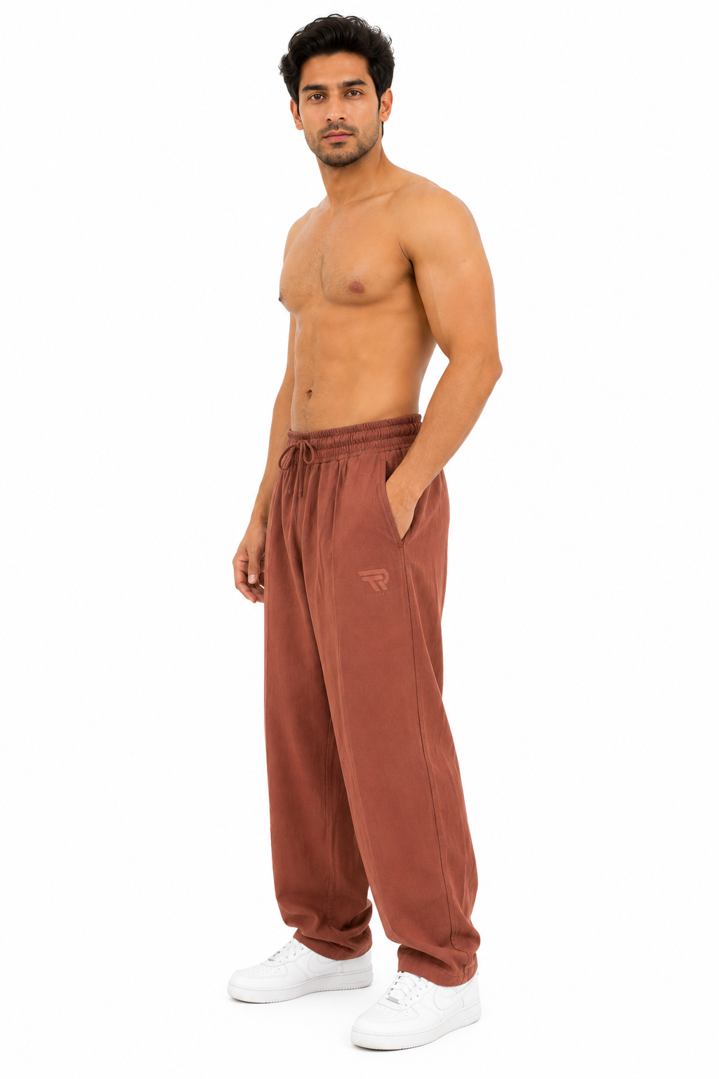 Premium Brown Baggy Trouser
