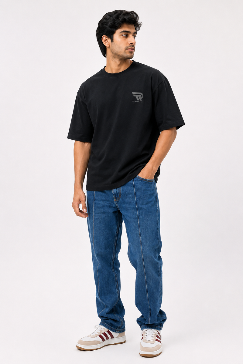 PREMIUM BLACK OVERSIZED T-SHIRT
