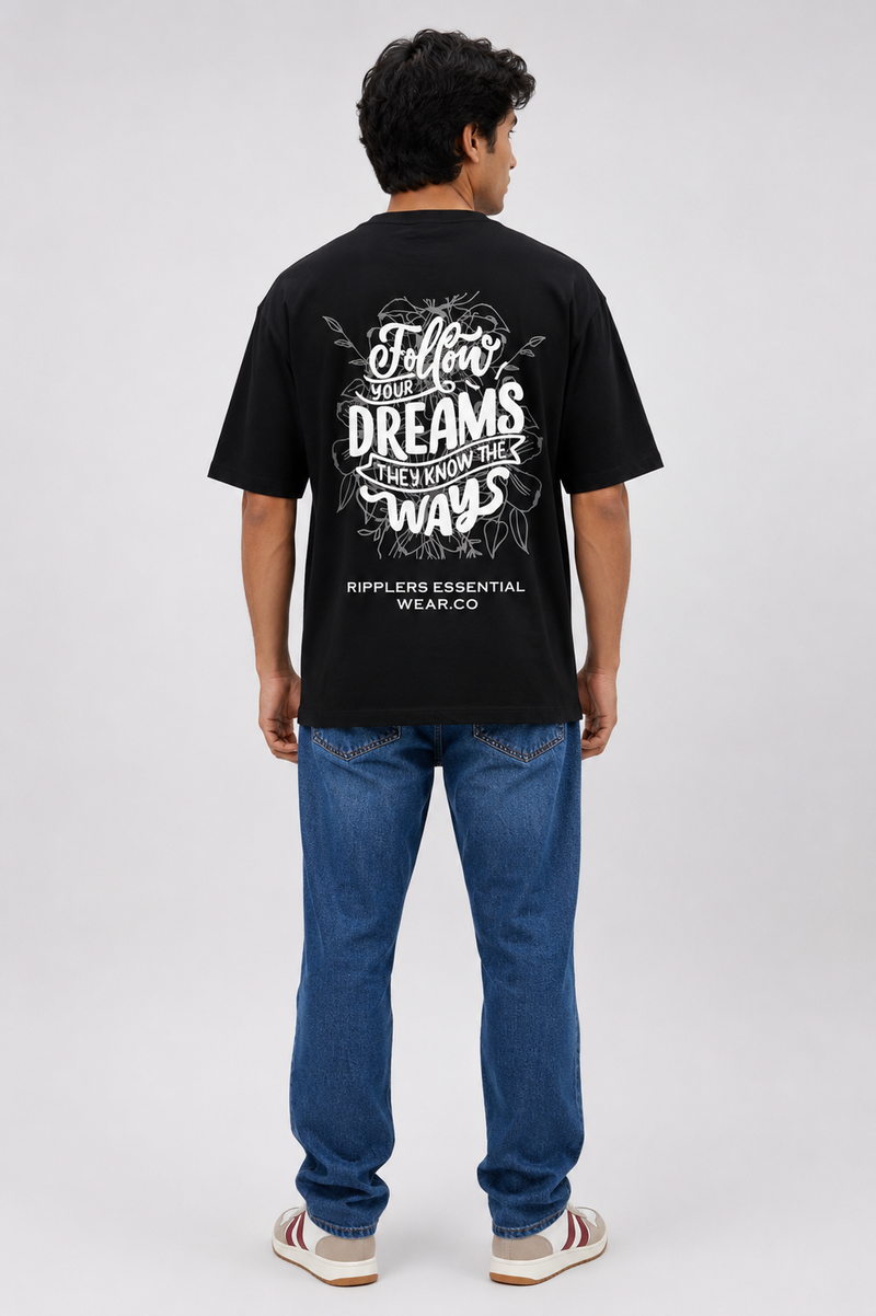 PREMIUM BLACK OVERSIZED T-SHIRT