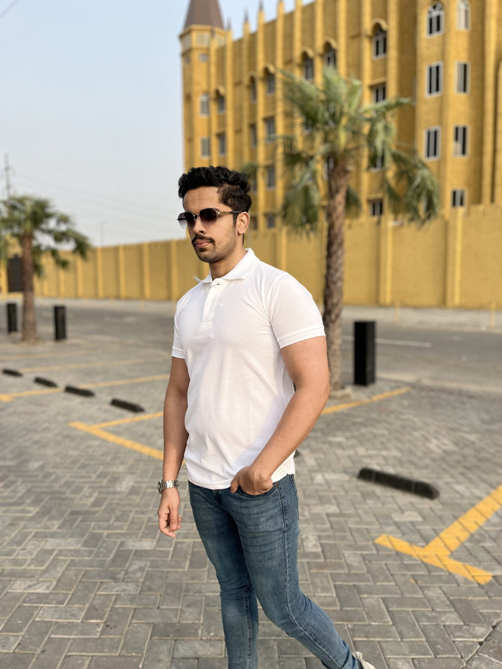 PREMIUM WHITE POLO