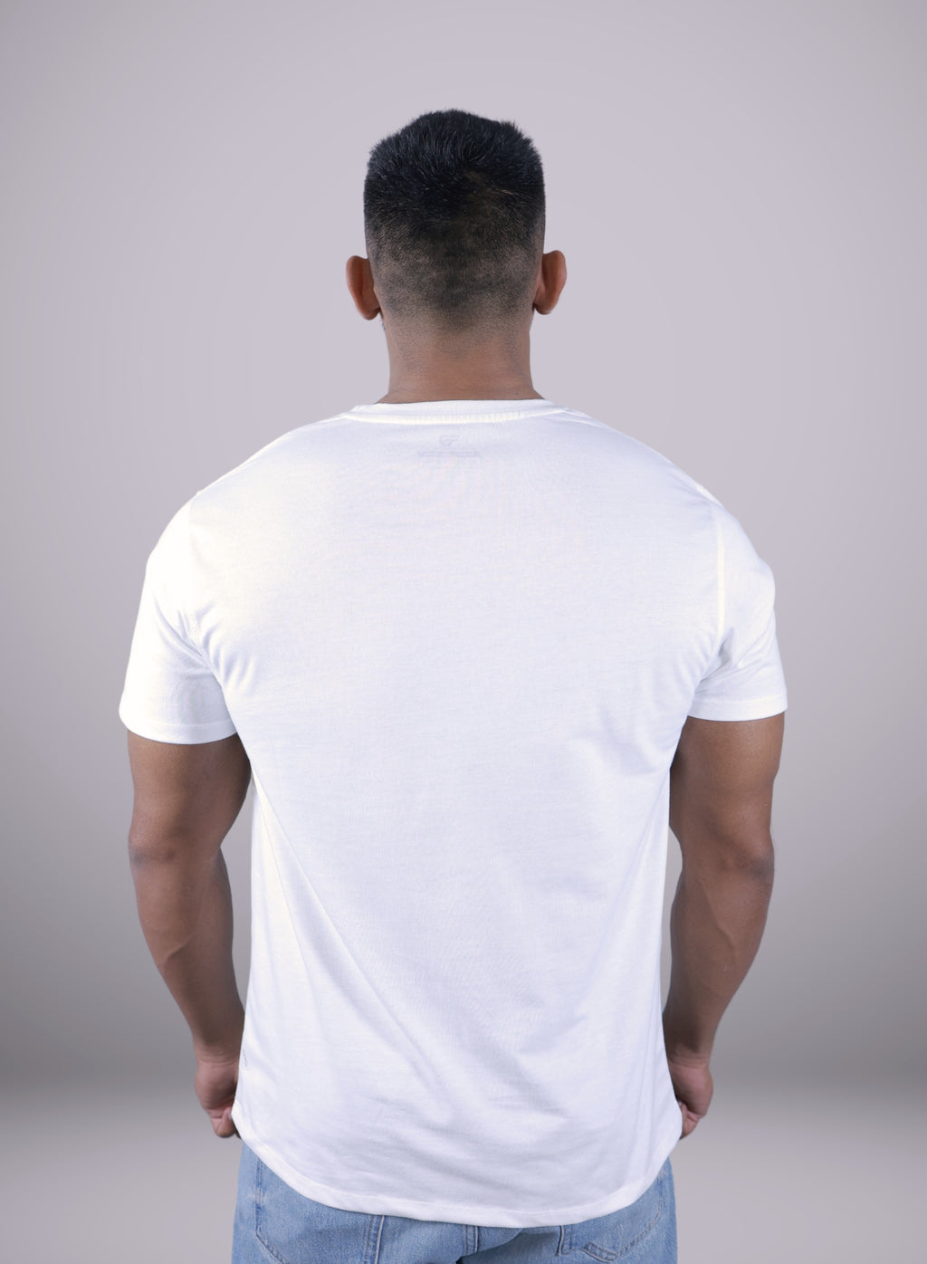 Premium White T-Shirt with Logo